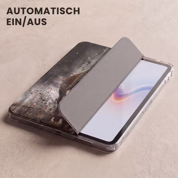 iPad-Hülle - Pferd - Tiere - Schwarz - Luxus - Modern — 5
