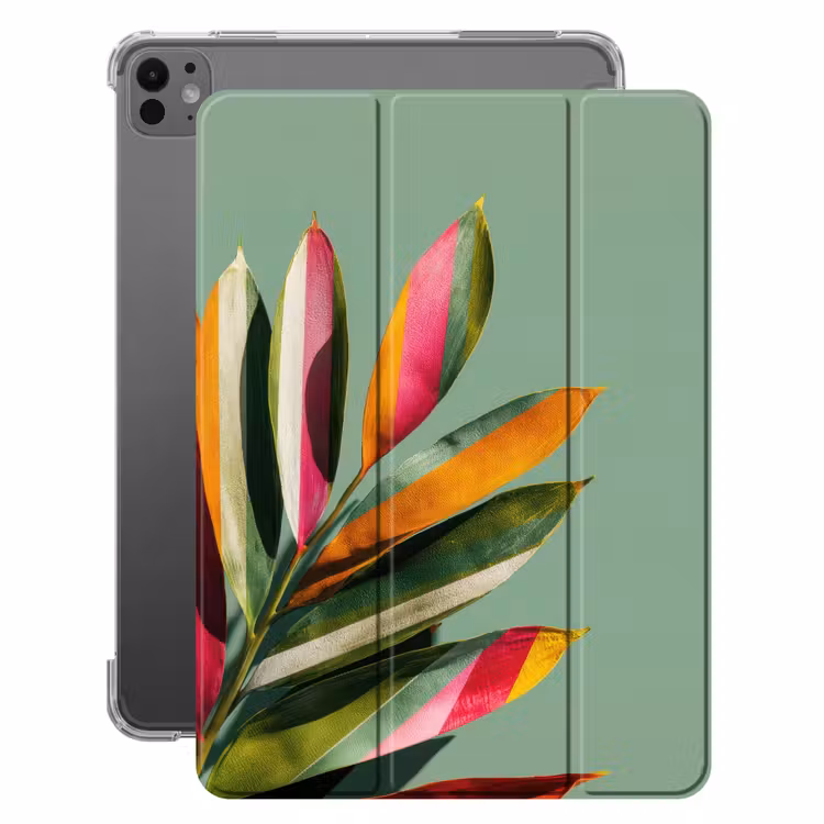 iPad-Hülle - Blätter - Zweig - Bunt — 1