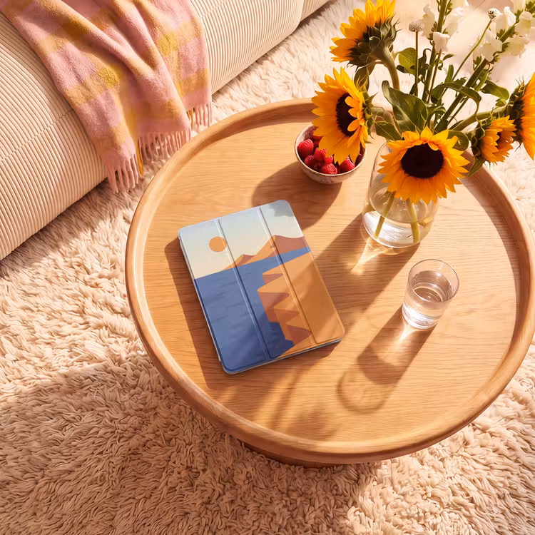 iPad-Hülle - Landschaft - Berge - Sonne - Meer — 2
