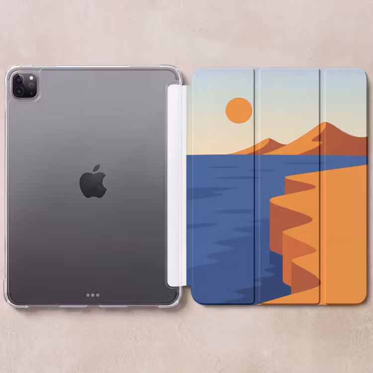 iPad-Hülle - Landschaft - Berge - Sonne - Meer — 6