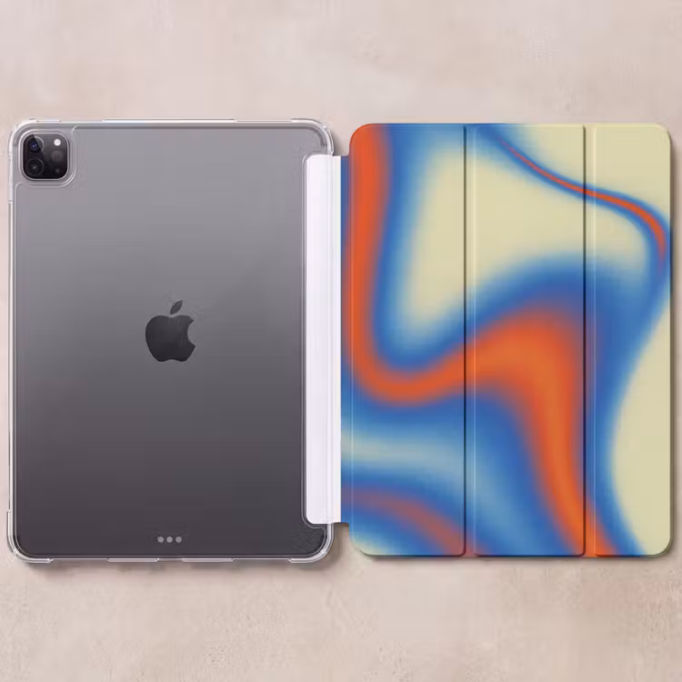 iPad-Hülle - Wellen - Bunt - Abstrakt — 6