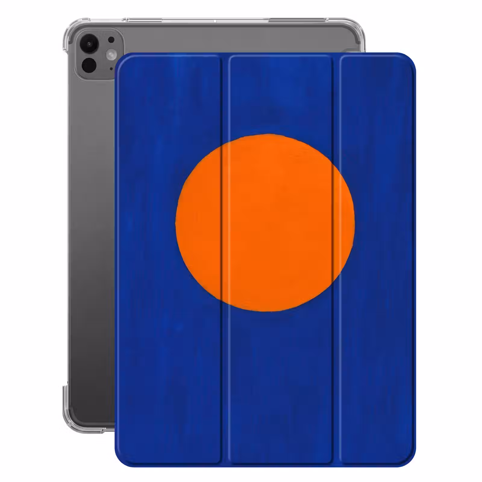 iPad-Hülle - Form - Rund - Minimalistisch - Blau — 1