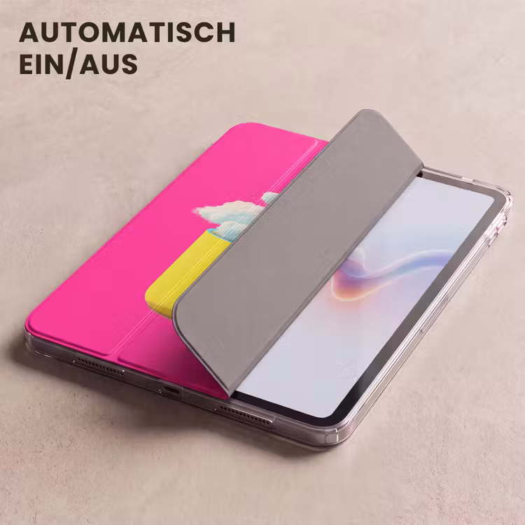 iPad-Hülle - Becher - Wolken - Rosa - Minimalistisch — 5