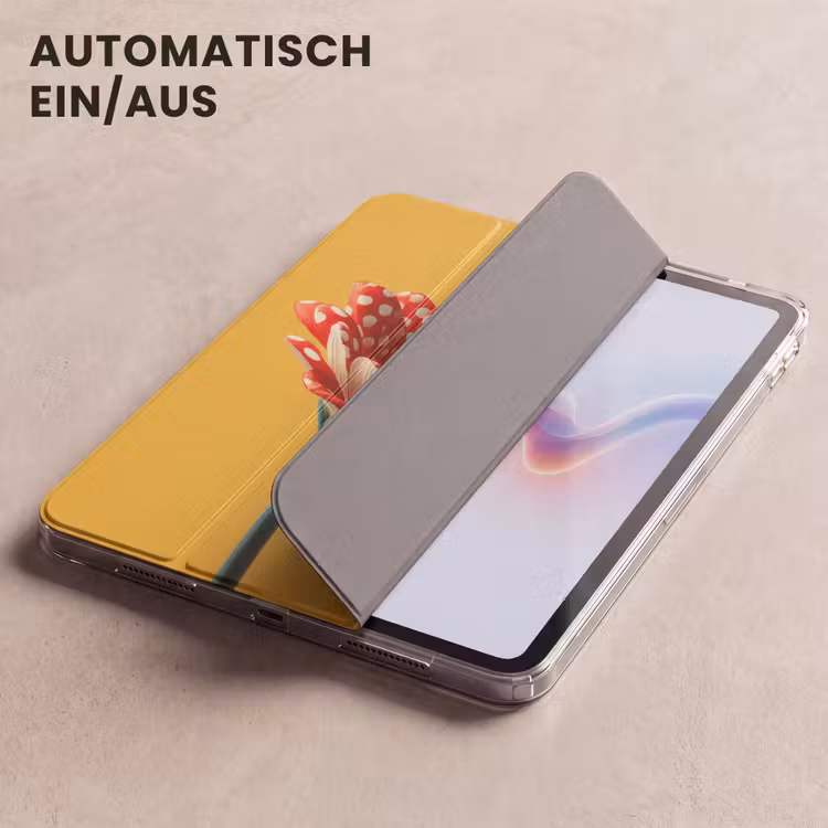 iPad-Hülle - Blume - Rot - Tupfen — 5