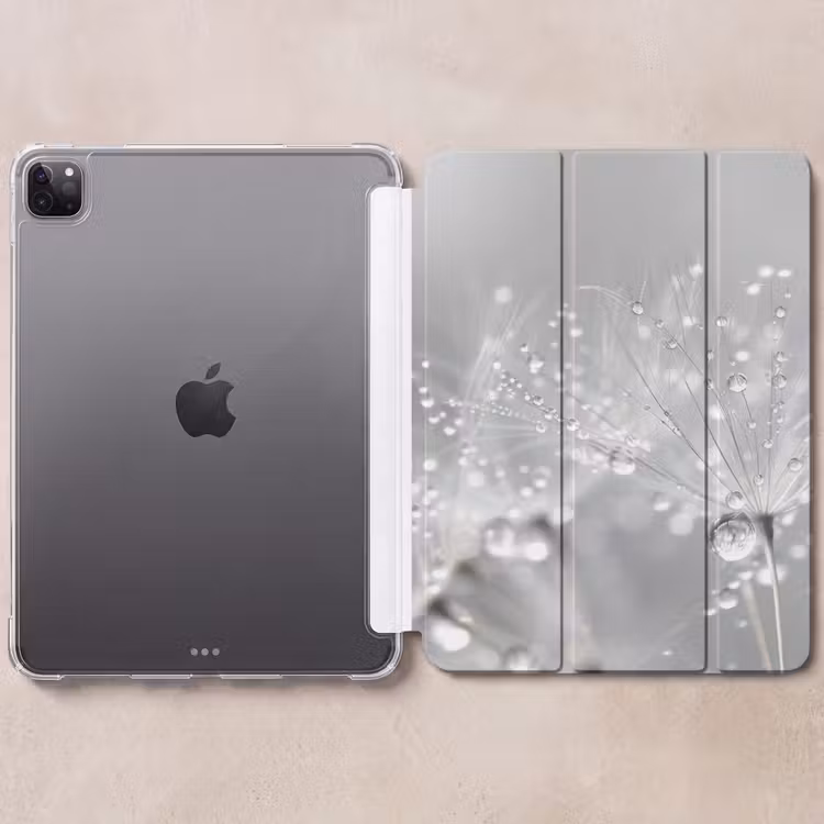 iPad-Hülle - Löwenzahn - Wassertropfen - Stilleben - Modern — 6