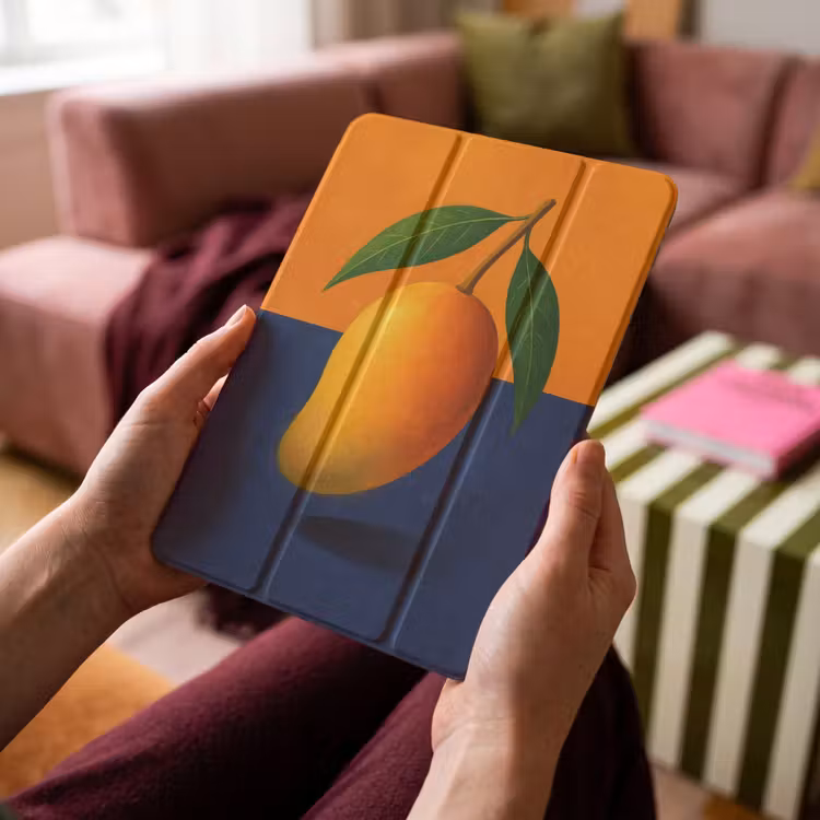 iPad-Hülle - Mango - Prärie - Orange — 4
