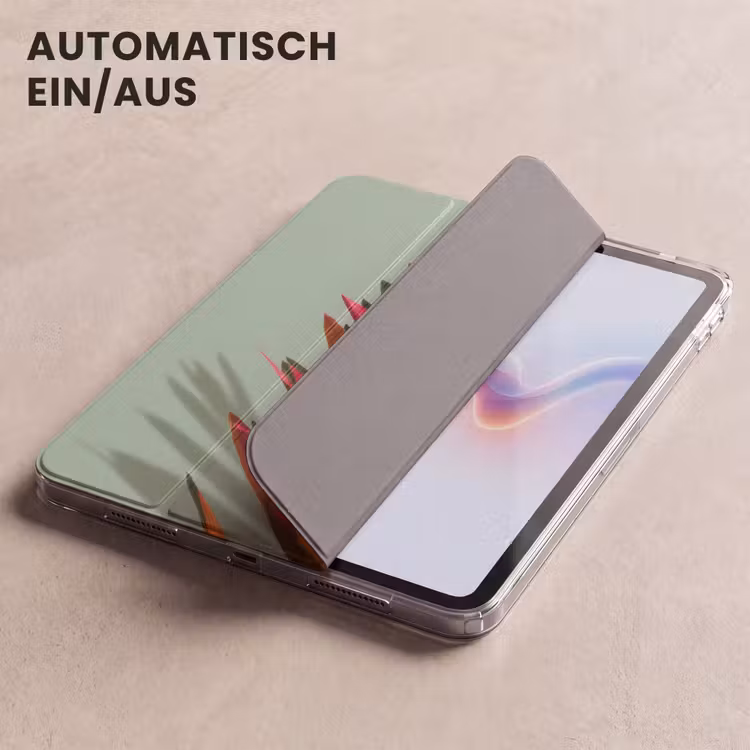 iPad-Hülle - Zweig - Blätter - Bunt - Schatten — 5
