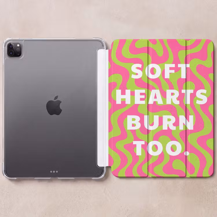iPad-Hülle - Abstrakt - Zitat - Zentral - Rosa — 6