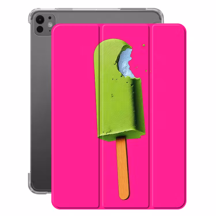 iPad-Hülle - Eiscreme - Stock - Minimalistisch - Grün — 1