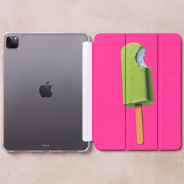 iPad-Hülle - Eiscreme - Stock - Minimalistisch - Grün — 6