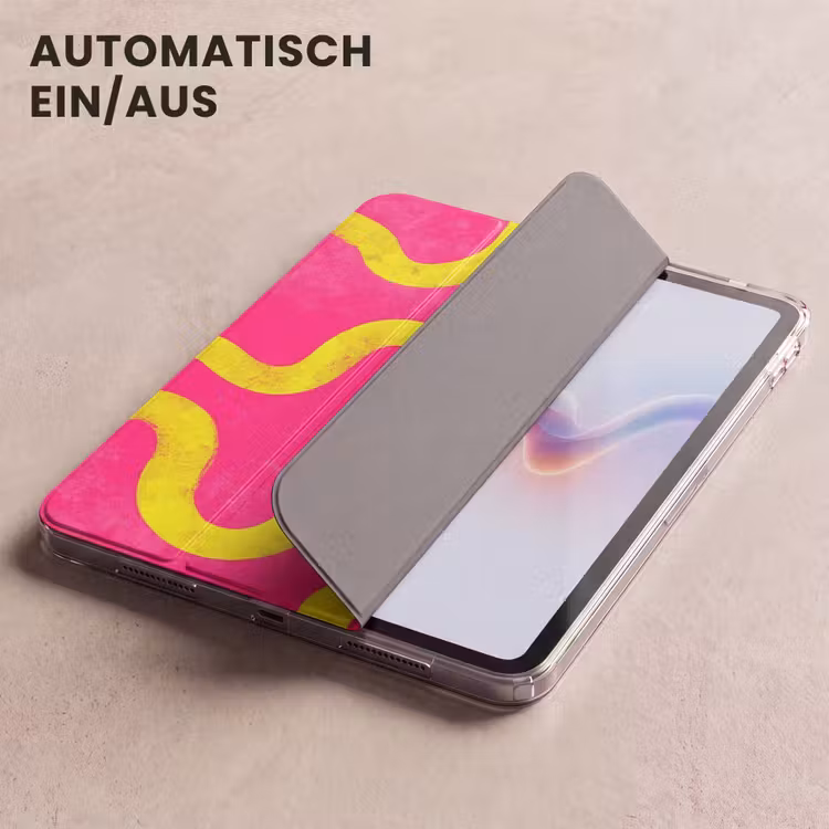 iPad-Hülle - Linie - Gelb - Abstrakt — 5
