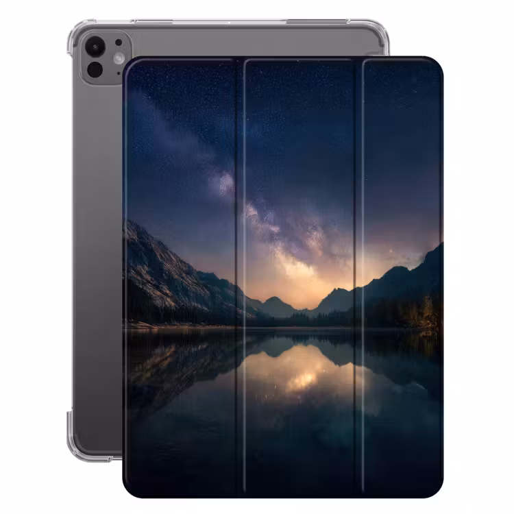 iPad-Hülle - Kristallklarer See - Bergen — 1