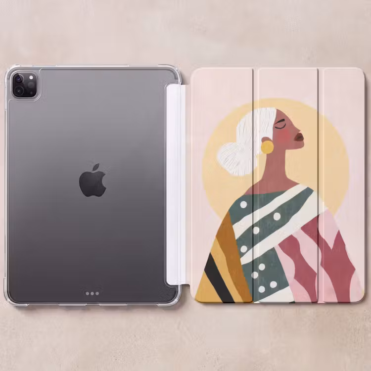 iPad-Hülle - Frau - Sonne - Bunt — 6