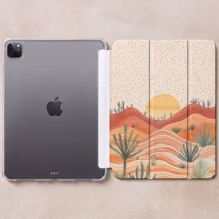 iPad-Hülle - Landschaft - Hügel - Sonnenuntergang — 6