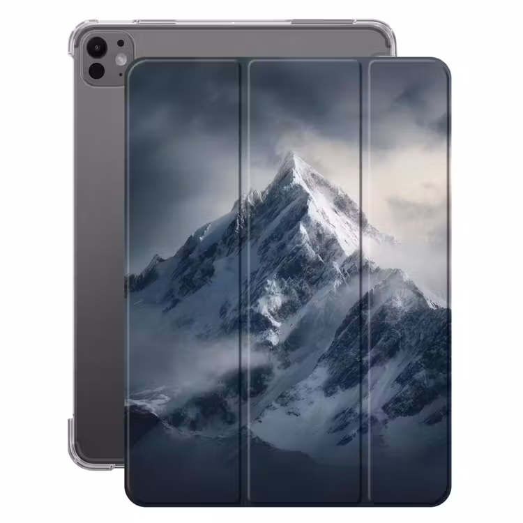 iPad-Hülle - Schnee - Berg - Wolken — 1