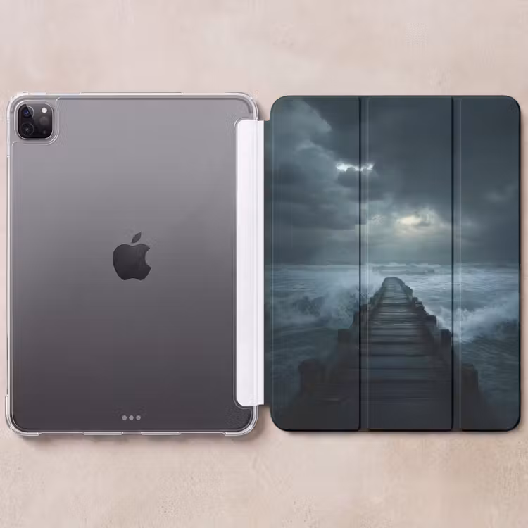 iPad-Hülle - Steg - Sturm - Wellen — 6