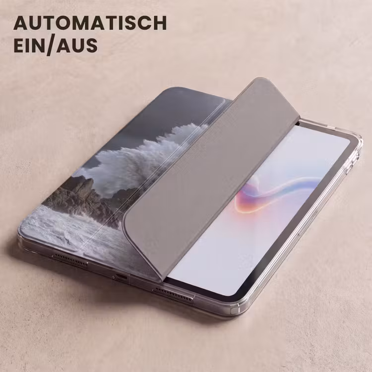 iPad-Hülle - Welle - Leuchtturm - Schäumendes Wasser — 5