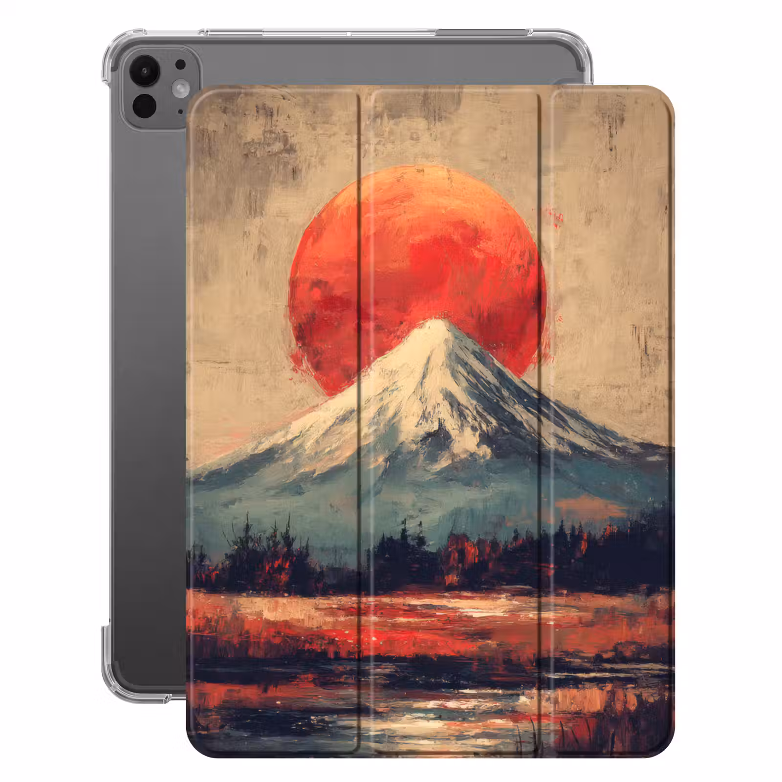 iPad-Hülle - Berggipfel - Schnee - Sonne — 1