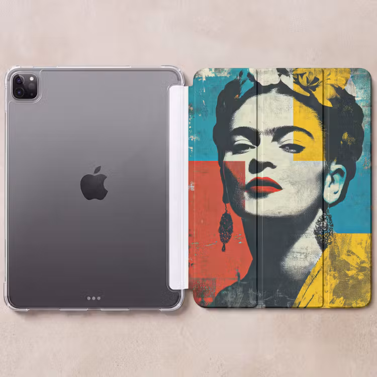 iPad-Hülle - Blumen - Helle Farben - Grafisch - Modern — 6