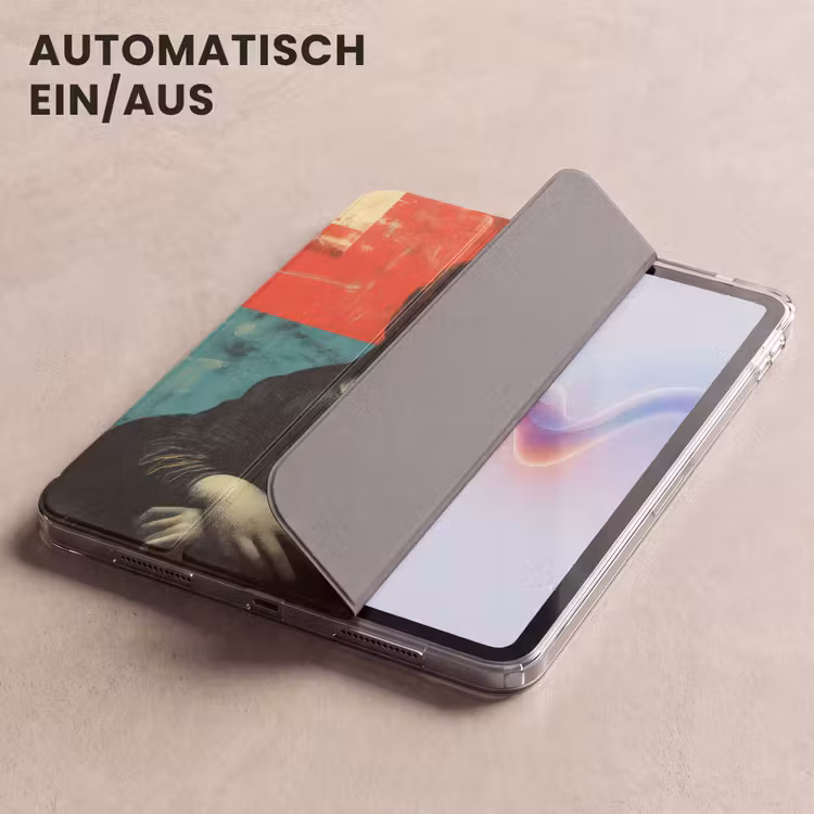 iPad-Hülle - Frau - Farbfelder - Klassische Malerei — 5