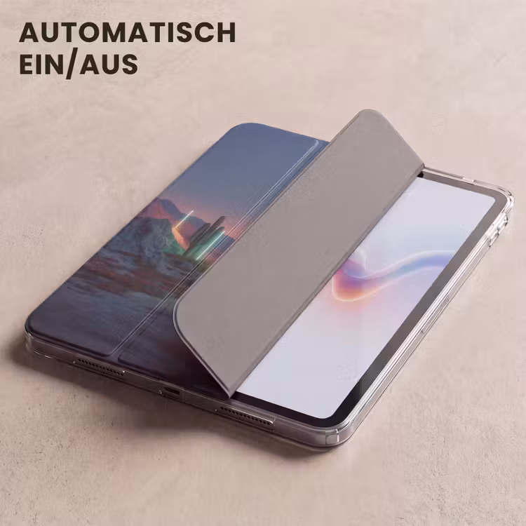 iPad-Hülle - Kaktus - Säulen des Lichts - Sonnenuntergang — 5