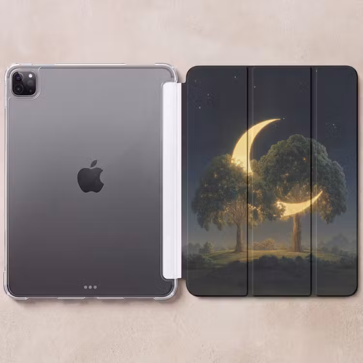 iPad-Hülle - Mond - Bäume - Ruhe — 6