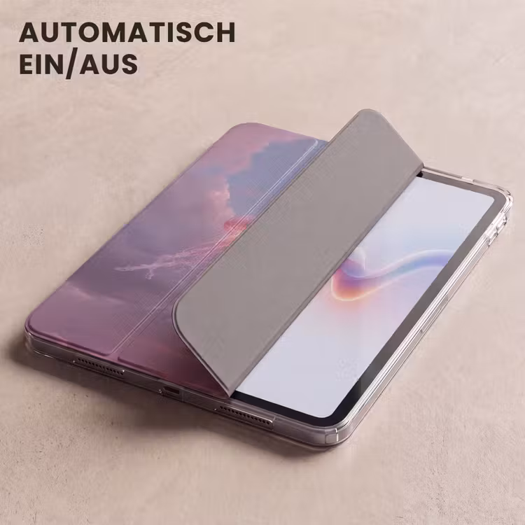 iPad-Hülle - Qualle - Rosa - Wolken — 5