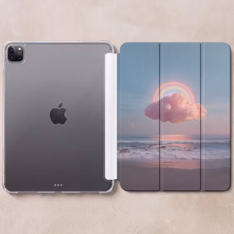 iPad-Hülle - Wolke - Regenbogen - Meer — 6