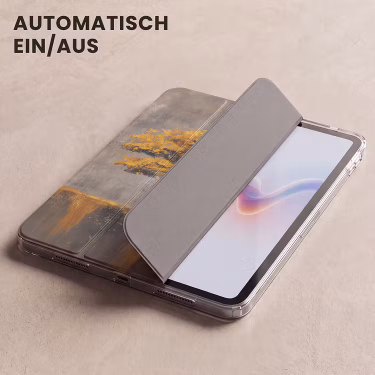 iPad-Hülle - Baum - Blätter - Gold - Abstrakt — 5