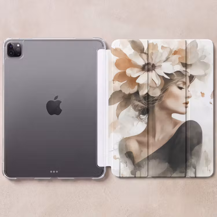 iPad-Hülle - Blüte - Porträt - Gesicht — 6