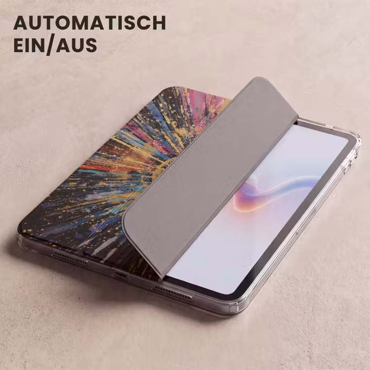 iPad-Hülle - Explosion - Gold - Bunt - Abstrakt — 5