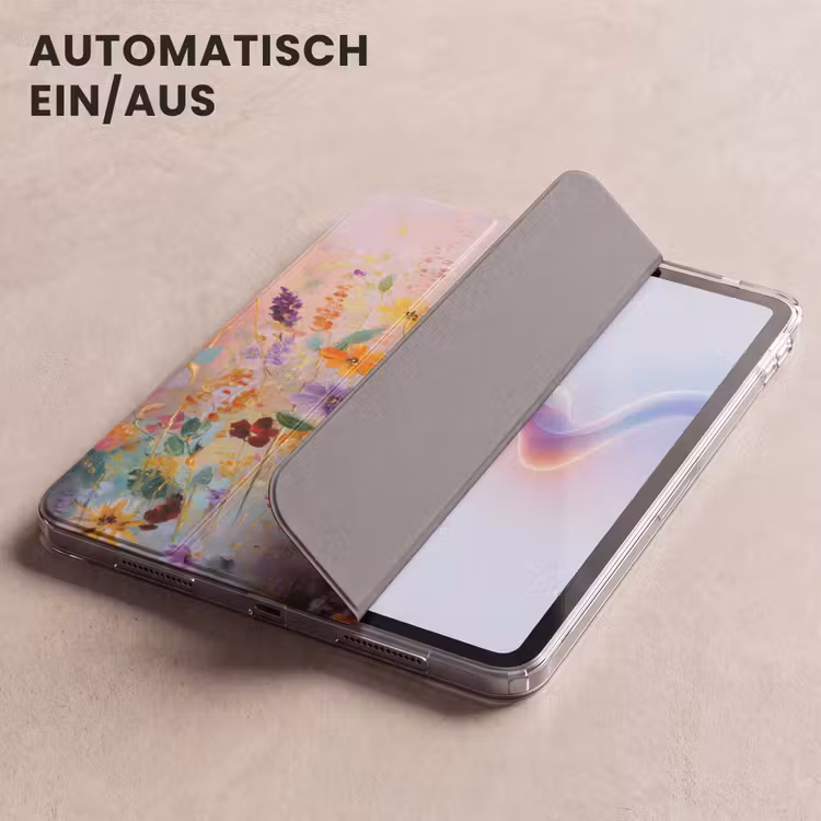iPad-Hülle - Gemälde - Blumen - Abstrakt - Farbenfroh — 5