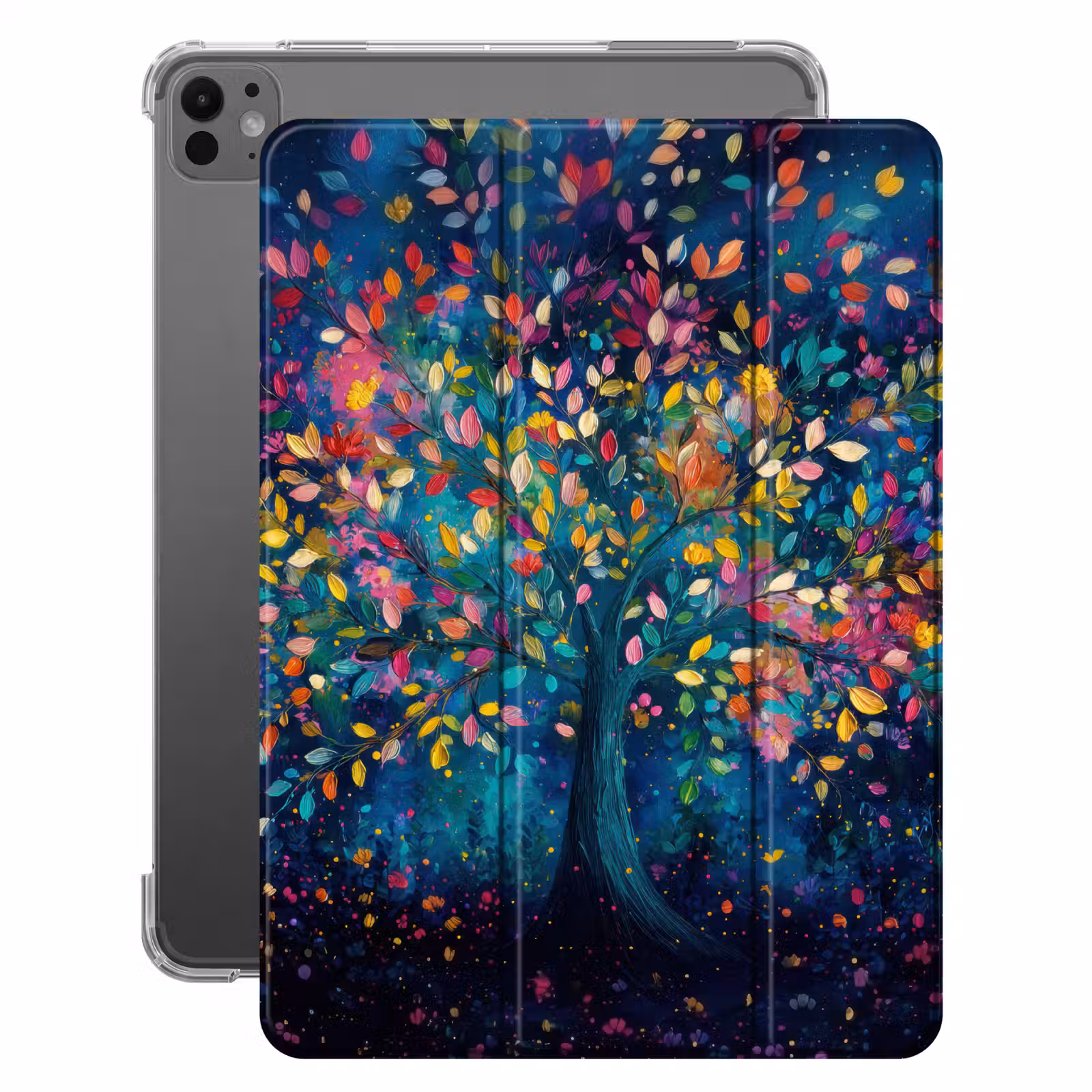 iPad-Hülle - Bunt - Baum - Magisch - Abstrakt — 1