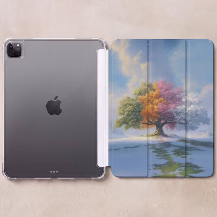 iPad-Hülle - Baum - Jahreszeiten - Winter - Landschaft — 6