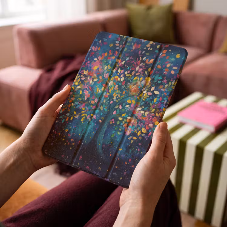 iPad-Hülle - Bunt - Baum - Magisch - Abstrakt — 4