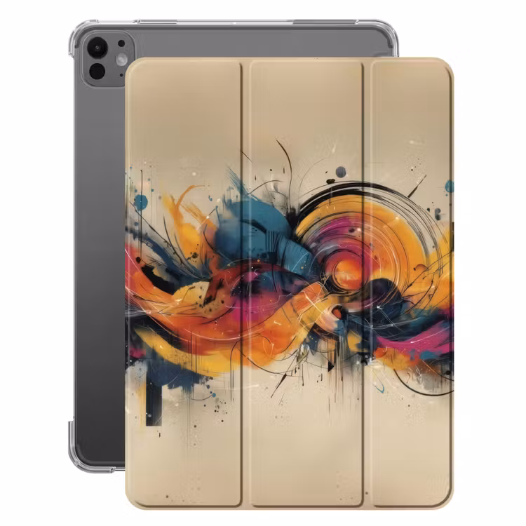 iPad-Hülle - Explosion - Farbenfroh - Formen - Abstrakt — 1