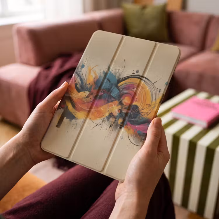 iPad-Hülle - Explosion - Farbenfroh - Formen - Abstrakt — 4