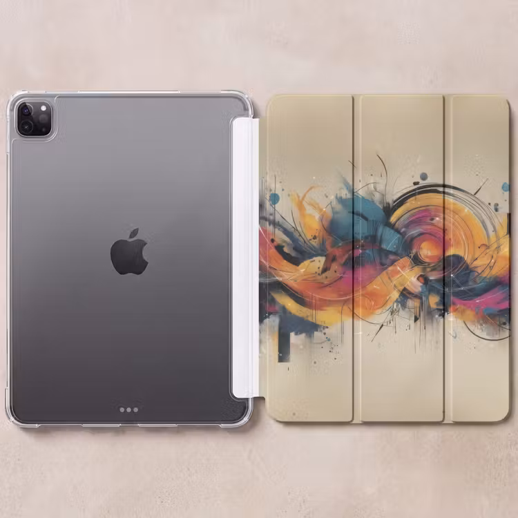 iPad-Hülle - Explosion - Farbenfroh - Formen - Abstrakt — 6