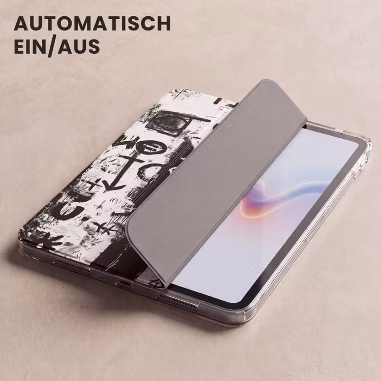 iPad-Hülle - Formen - Gesucht - Schwarz - Abstrakt — 5