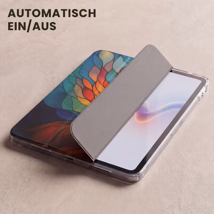 iPad-Hülle - Ornamentales Glas - Baum - Rot - Wohnungen — 5