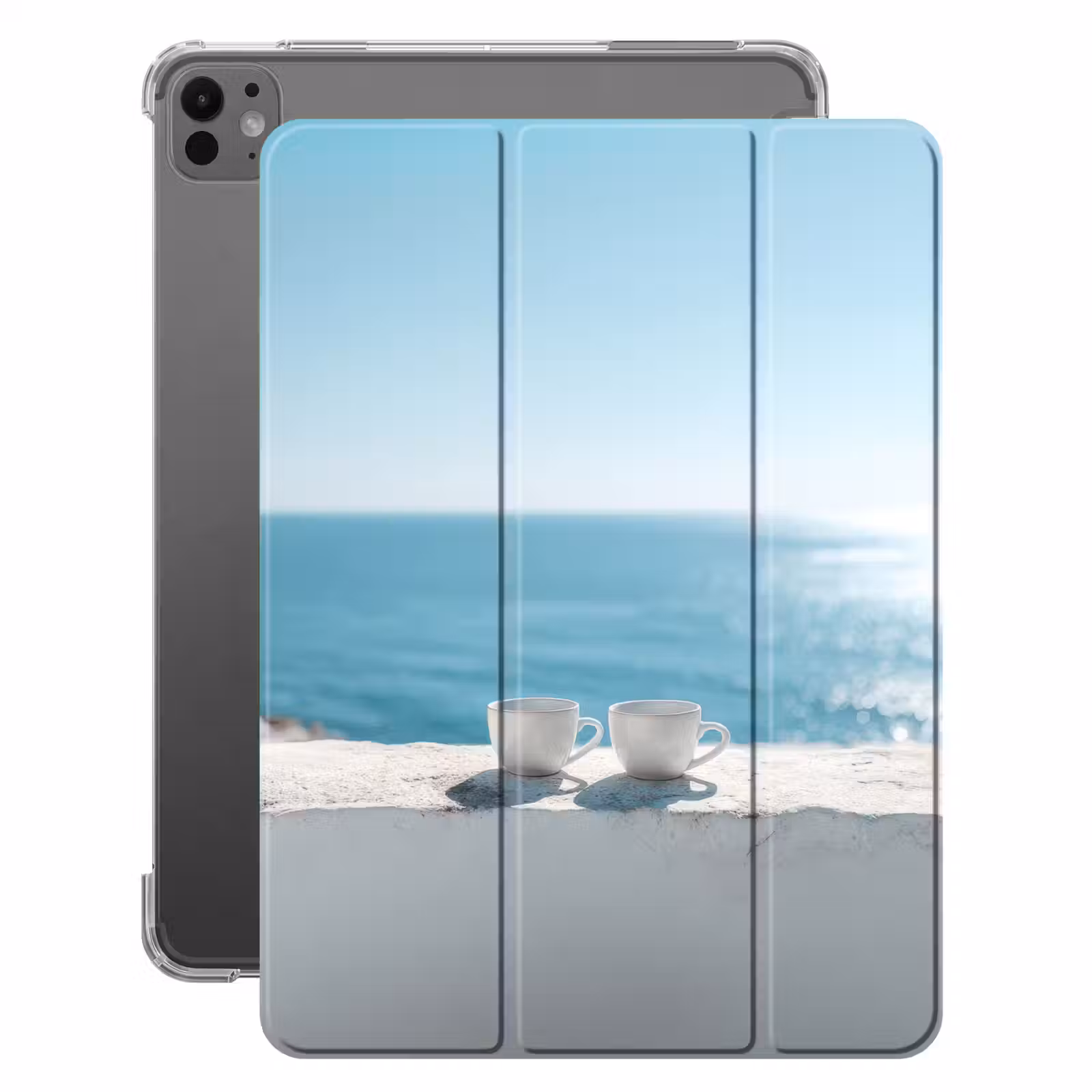 iPad-Hülle - Meer - Kaffeetassen - Sommerlich — 1