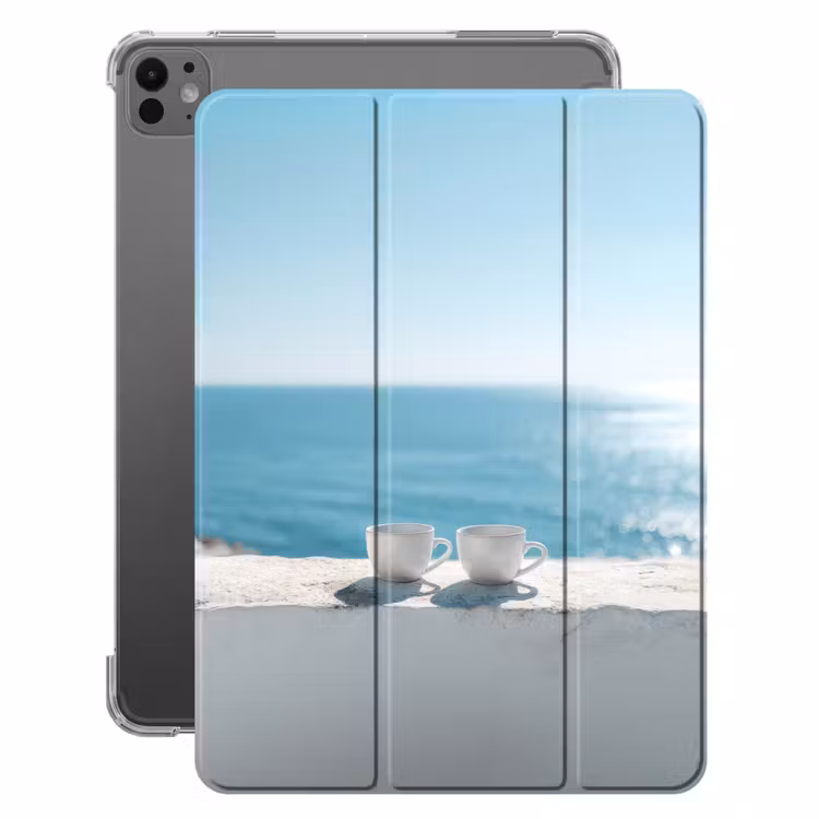 iPad-Hülle - Meer - Kaffeetassen - Sommerlich — 1