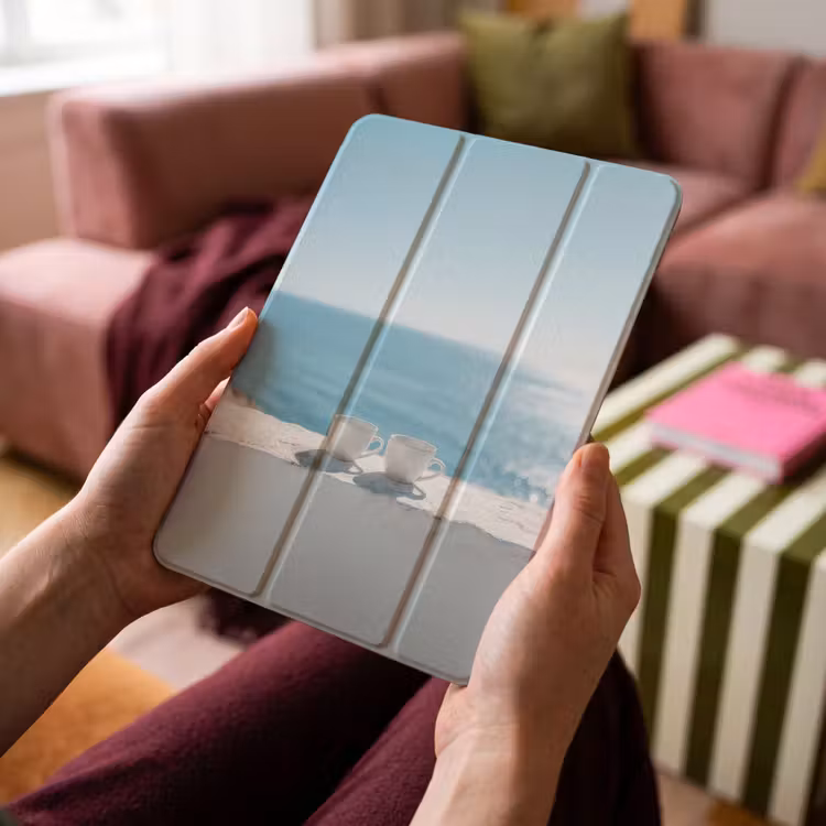 iPad-Hülle - Meer - Kaffeetassen - Sommerlich — 4