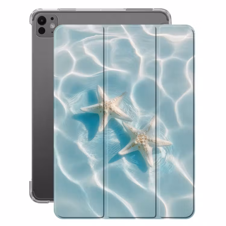 iPad-Hülle - Seesterne - Gewelltes Wasser - Beruhigend — 1