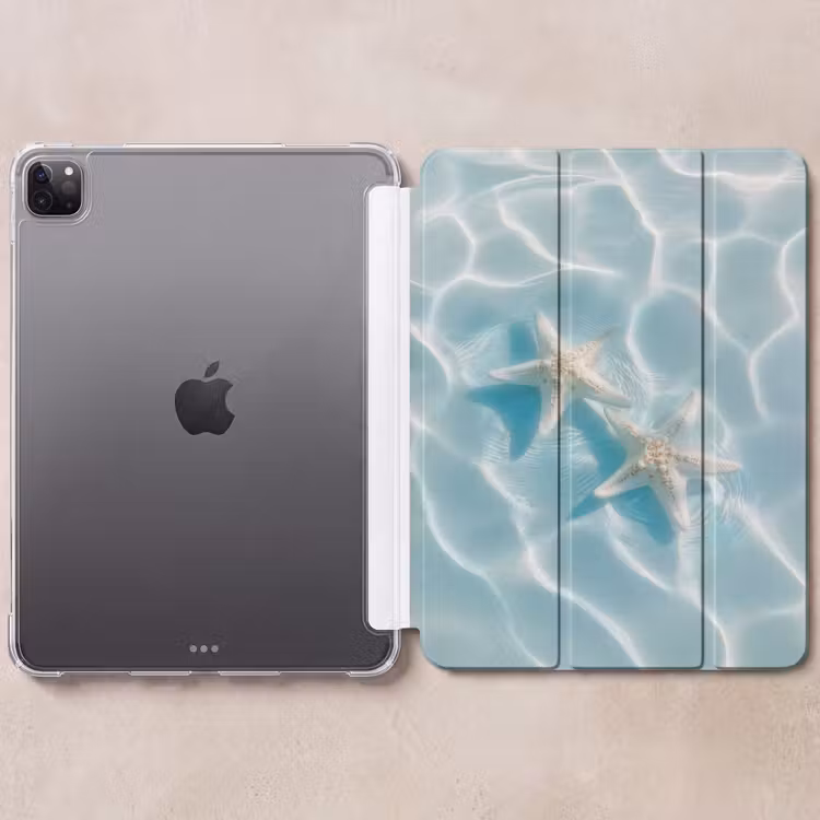 iPad-Hülle - Seesterne - Gewelltes Wasser - Beruhigend — 6
