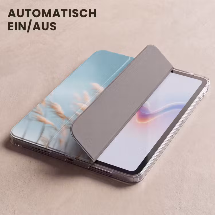 iPad-Hülle - Ziergras - Wind - Hellbraun — 5