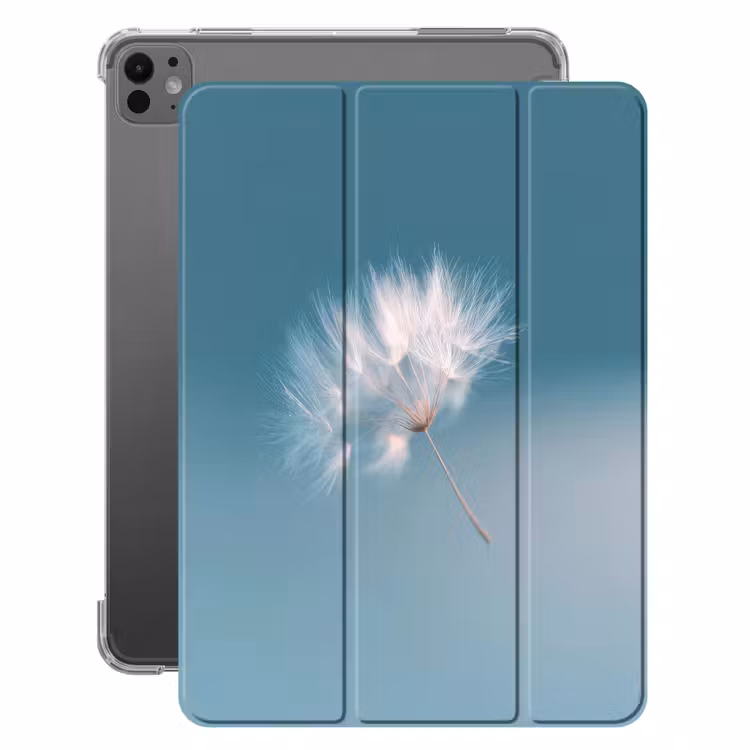 iPad-Hülle - Löwenzahnflaum - Blau - Luft — 1