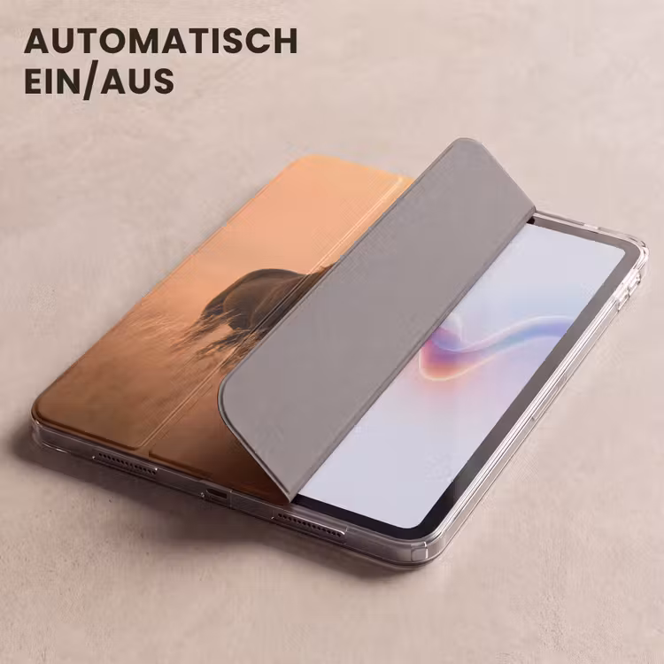 iPad-Hülle - Pferd - Wiese - Sonnenuntergang — 5