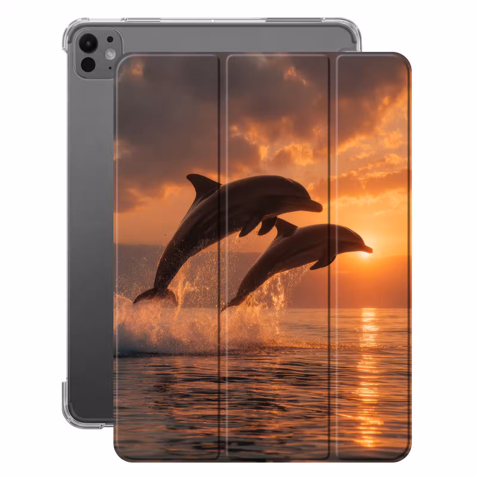 iPad-Hülle - Delfine - Meer - Realistisch — 1