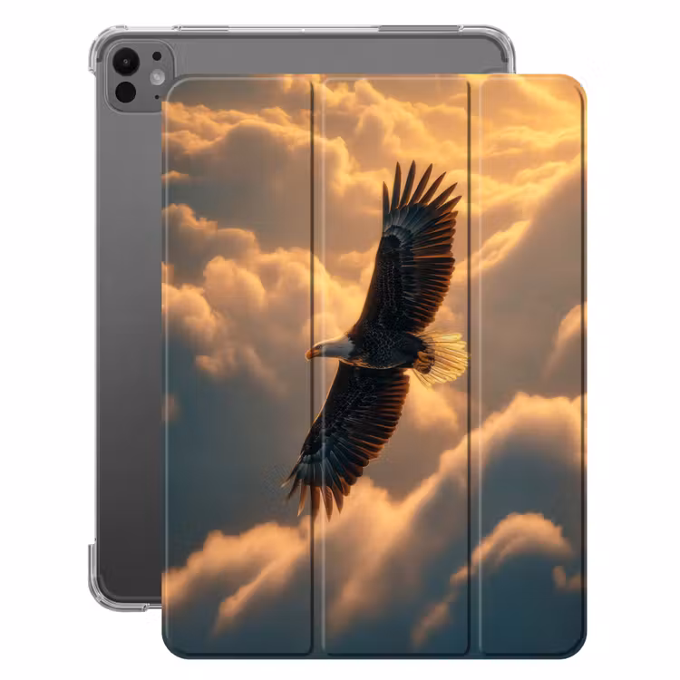 iPad-Hülle - Adler - Wolken - Sonne — 1
